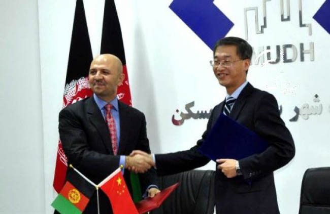 چين کار ساخت واحدهاى مسکونى در شهر کابل را آغاز مى کند